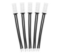 QUARKZMAN 5 Pcs KSD9700 Termostato 105°C/221°F Interruttore Termico N.C | 10A 250V, Controllore Di Temperatura, Protettore Termico, Normalmente Chiuso, In Plastica
