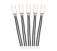 QUARKZMAN 5 Pcs KSD9700 Termostato 45°C/113°F Interruttore Termico 10A 250V | Protettore Termico N.C, Controllore Di Temperatura In Metallo, Normalmente Chiuso, Per Elettrodomestici Motori