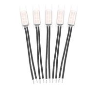 QUARKZMAN 5 Pcs KSD9700 Termostato 50°C/122°F Interruttore Termico N.C | 10A 250V, Controllore Di Temperatura In Metallo, Per Elettrodomestici Motori, Protettore Termico, Normalmente Chiuso