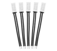 QUARKZMAN 5 Pcs KSD9700 Termostato 85°C/185°F Controllore Di Temperatura | Interruttore Termico Protettore Termico N.C, In Plastica, Normalmente Chiuso, 10A 250V