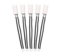 QUARKZMAN 5 Pcs Termostato KSD9700 70°C/158°F Normalmente Chiuso Interruttore Termico Protettore Termico N.C 10A 250V Controllore Di Temperatura Metallico Per Elettrodomestici Motori
