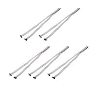 QUARKZMAN 5 Pz Cavo a Nastro Piatto IDC, Passo 2.54mm Larghezza 20mm Lunghezza 100cm 16 Pin FC a FC Connettore a Nastro Piatto per PC, Display LED