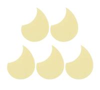 QUARKZMAN 5 Pz Custode Per Chitarra Acustica Custode Per Chitarra Adesivo Autoadesivo Per Mano Destra Parti Per Chitarra Acustica-Elettrica 98x134mm Forma A Goccia Trasparente