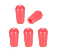 QUARKZMAN 5 Pz Pulsante Per Interruttore Filettatura 8/32" Cappuccio Rosa | Per Chitarra Elettrica, Per Interruttore A Levetta 5 Vie 3 Vie, Pezzi Di Ricambio Durevoli, Per Chitarra Elettrica