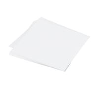 QUARKZMAN 50 Fogli Carta Origami Bianca Doppia Faccia 14 x 14cm Foglio Quadrato per Progetto Arte e Artigianato, Principianti, Decorazioni Regalo