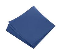 QUARKZMAN 50 Fogli di Carta Origami a Doppia Faccia 8x8 Pollici (19,5x19,5 Cm) Foglio Quadrato per Progetti Artistici, Principianti, Decorazioni Regalo, Blu Navy