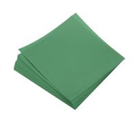 QUARKZMAN 50 Fogli di Carta Origami a Doppia Faccia 8x8 Pollici (19,5x19,5 Cm) Foglio Quadrato per Progetti Artistici, Principianti, Decorazioni Regalo, Colore Verde Smeraldo