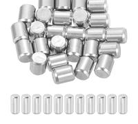 QUARKZMAN 50 Pc 5 X 6 Mm 316 Acciaio Inossidabile Spinotti Cilindrici, Supporto Mensola Peg Pin Asta Elementi Di Fissaggio Per Costruzione Macchine, Installazione Mobili, Progetti Fai Da Te, Argento