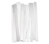 QUARKZMAN 50 Pezzi Nastro Puro in Nichel 0.15mm x 6mm x 100mm Linguetta
