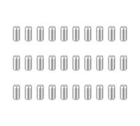 QUARKZMAN 50 Pezzi Pioli Cilindrici M2 (2mm) x 4mm In Acciaio Inossidabile 304 Supporti Mensola Elementi Di Fissaggio Per Dispositivi Metallici Mobili In Legno, Argento