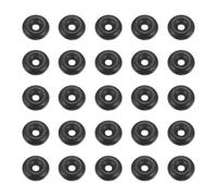 QUARKZMAN 50 Pz Guarnizioni O Gomma Nitrilica 5mm Diametro Esterno 1mm Diametro Interno 2mm Larghezza Metrica Buna-N NBR Guarnizione Tenuta Riparazione Tubature Guarnizioni