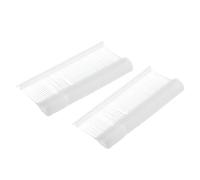 QUARKZMAN 500pz Ganci Standard per Etichette 25mm/0.98" Trasparente