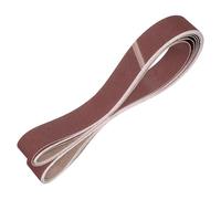 QUARKZMAN 50mm x 2083mm Cinghie Di Levigatura, 6 Pezzi 100 Grana Cinghia Abrasiva In Ossido Di Alluminio Per Levigatura Legno, Lucidatura Metalli, Affilatura Coltelli