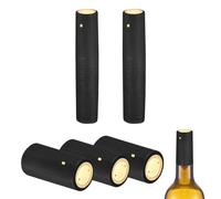 QUARKZMAN 50Pcs Baccello Termoretraibili in PVC 1.2x2.4 Capsule per Bottiglie di Vino Guaine Termoretraibili Tappi per Bottiglie con Linguetta di Strappo per Cantine E Cucine