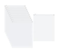 QUARKZMAN 50Pezzi Buste Di Plastica Con Cerniera Opaca Per Abbigliamento 27x35cm Buste Con Zip Richiudibili Per Vestiti Borse Stampe D'arte Brochure Documenti Imballaggio 4.72 Mil