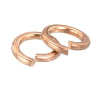 QUARKZMAN 50pz Rondelle di Sicurezza a Molla, M6 Rondella Sicurezza Divisa Assortimento Rondelle di Sicurezza in Rame per Viti Bulloni Dadi