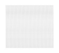 QUARKZMAN 50pz Spiedini Kebob Metallo 29cm x 1,6mm Bastoncini Rotondi Acciaio Inossidabile Riutilizzabili BBQ Spiedini per Barbecue Grill Aperto Bastone Grigliare per Carne Gamberetti Frutta