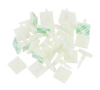 QUARKZMAN 55pz Distanziatore Adesivo per PCB, Distanziatori Isolati Nylon Adesivo per Scheda PCB, Altezza Supporto 0,31", Adatti per Foro PCB Dia 3mm a 3,2mm, Bianco
