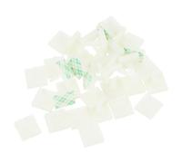 QUARKZMAN 55pz Distanziatore Adesivo per PCB, Distanziatori Isolati Nylon Adesivo per Scheda PCB, Altezza Supporto 0,19", Adatti per Foro PCB Dia 3mm a 3,2mm, Bianco