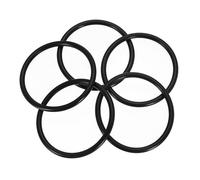 QUARKZMAN 5Pcs AS-334 O-Rings, Guarnizioni O Gomma Nitrilica 2-5/8" ID, 3" OD, 3/16" Larghezza Guarnizione Rotonda Per Riparazioni Tenuta Automotive (70 Durometro, Nero)