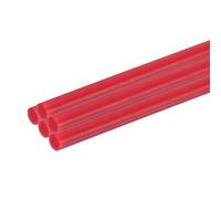 QUARKZMAN 5pcs Asta Rotonda In Plastica 1/5 Pollice Dia 20 Pollici Lunghezza Rosso (POM) Aste In Poliossimetilene Barre rotondo In Plastica Per Ingegneria(5mm)