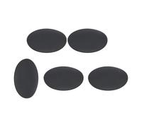 QUARKZMAN 5Pcs Dischi Di Gomma Piena, 70mm Diametro Esterno X 1.5mm Spessore Antiscivolo Paracolpi Senza Adesivo Distanziali In Gomma Guarnizione Piatta Rotonda Per Mobili