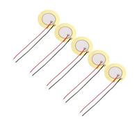 QUARKZMAN 5Pcs Dischi Piezoelettrici 31mm Microfoni Trasduttori Acustici Trigger Buzzer Batteria Chitarra