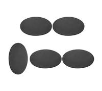 QUARKZMAN 5Pcs Guarnizioni In Gomma Piena, 100mm Diametro Esterno X 2mm Spessore, Antiscivolo, Cuscinetti Ammortizzanti Non Adesivi, Distanziali In Gomma, Guarnizioni Piatte Tonde Per