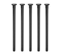 QUARKZMAN 5Pcs Perni Per Cerniere Porta 4 Inch Perni Di Sicurezza Rimovibili Per Porte Interne Sostituzione Di Chiusura Più Vicini Riparazione Parti Porta In Legno Residenziale Nero