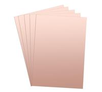 QUARKZMAN 5pz 70x50mm Bifacciale Rame Rivestito Laminato PCB Circuito Scheda FR4 Spessore 1mm Fai da Te Prototipazione PCB Scheda