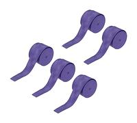 QUARKZMAN 5pz Batteria Bacchetta Nastro Bacchetta Manopole Bacchetta Avvolgimento Anti Scivolo 27mm(1") Larghezza 1.1m per Batteria Percussioni Tamburi Accessori Viola