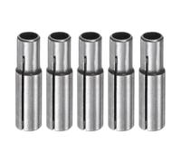 QUARKZMAN 5pz Collettore Adattatore 1/4" a 1/8" Matrice Smerigliatrice Mandrino Driver Adattatore CNC Incisione Punta Router Convertitore per CNC Macchina Utensile