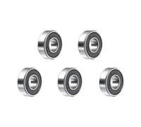 QUARKZMAN 5pz Cuscinetti a Sfere 3/8" ID x 7/8" OD x 9/32" Altezza P5 Nero
