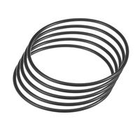 QUARKZMAN 5pz Gomma O-Ring Nitrile 150mm OD 5mm Larghezza Guarnizione Rondella Guarnizione per Riparazione Macchina Motore Guarnizione