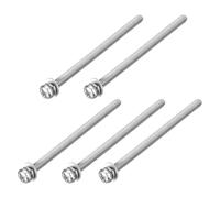 QUARKZMAN 5Pz M3 x 50mm Viti a Testa Bombata a Croce con Rondelle Elastica e Piatta, Kit Vite con Rondelle in Acciaio Inossidabile 304 per Legno Plastica Fissaggio Filo