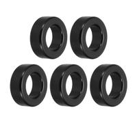 QUARKZMAN 5pz Nucleo Toroidale 24x42x16mm Ferro Ferrite Strozzatori Anello Potenza Toroidale Trasformatore a Stabilizzare Segnale Trasmissione Resistenza ElettroMagnetica Interferenza Nero