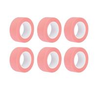 QUARKZMAN 6 Pezzi 1 Pollice di Larghezza 14 Iarde Nastro Adesivo Rosa per Pittori Rotoli per Casa Ufficio Commerciale azienda Pittura Pulita Senza Gocce Carta Crespa Larga