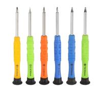 QUARKZMAN 6 Pezzi Set Di Cacciaviti Piccoli Con 6 Misure Teste A Croce/A Piatto/Torx/A Stella 5 Punte/A Y Per Riparazioni Di Piccoli Elettrodomestici