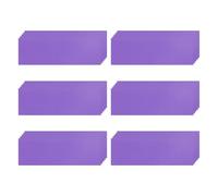 QUARKZMAN 60 Pz Etichette Magnetiche Cancallabili Colorate Strisce 3" X 1" Etichette Nome Viola Scrivibili Adesive per Lavagna Bianca Frigorifero Armadietto Casa Ufficio Aula