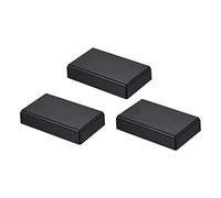 QUARKZMAN 69x42x17.5mm Elettronico Giunzione Scatola Plastica Sigillato 3pz Involucro Custodia per Elettrico Progetto, Nero