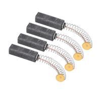 QUARKZMAN 6mm x 6mm x 20mm Carbonio Spazzola, Spazzola di Carbone di Ricambio 4 Pezzi Motore Carbonio Spazzola Carboncini Motore Elettrico per Utensili Elettrici