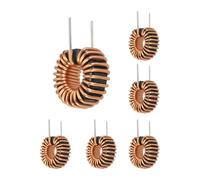 QUARKZMAN 6Pcs Induttore A Nucleo Toroidale, 47uH 10A Bobina Induttiva Avvolta In Filo Di Rame Per Trasformatori, Diametro Esterno 20mm/0.79"