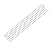 QUARKZMAN 6pz Asta Filettata Intera, M3 x 300mm Acciaio Inossidabile 304 Borchie Barra Filettatura Destra M3-0.5 Filo di Pece per Assemblaggio Mobili Macchinari