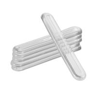 QUARKZMAN 6pz Fermaporte Protezioni Murali Silenziose 5,5" x 0,7" Striscia Adesiva Gomma Trasparente Riutilizzabile, Cuscino Protettivo per Casa Ufficio Protezione Parete Listelli Porte