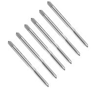 QUARKZMAN 6Pz Maschi Per Filettatura Diritto, M3 X 0.5 Utensile Per Filettatura Metrica, Maschiatura, Fresatura Filettata, Acciaio Rapido 6542 (HSS 6542)