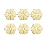 QUARKZMAN 6Pz Placca Posteriore Pomello dio 1,77" Forma Esagonale in Ottone | Fiore Placca Posteriore, Decorarezione Classica, Per Mobili Guarnizione, Per Cassetti di Porte