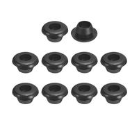 QUARKZMAN 70pz Passacavo 7mm ID 9mm Guarnizione per Cavi Passacavo in Gomma Gommini Passacavo Elettrico per Firewall Guarnizione per Cablaggio Elettrico, Nero