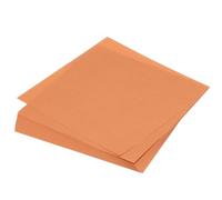 QUARKZMAN 75 Fogli Carta Origami Doppio Lato 6x6 Pollici (15x15cm) Foglio Quadrato per Progetti Artistici, Principianti, Decorazioni Regalo, Rosso Arancio