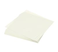 QUARKZMAN 75 Fogli Carta Origami Doppio Lato 6x6 Pollici (15x15cm) Foglio Quadrato per Progetti Artistici, Principianti, Decorazioni Regalo, Bianco Crema