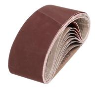 QUARKZMAN 76mm x 533mm CinghieLevigatura, 12 Pz 400 Grana Cinghia Abrasiva OssidoAlluminio Per Levigatrice Per LavorazioneLegno, LucidaturaMetalli, AffilaturaColtelli